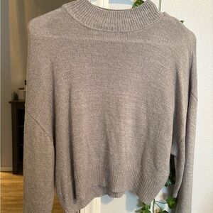 Gray Women's Sweater - H&M Size S